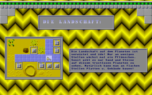 Planet of Red Eagles [Falcon030] atari screenshot